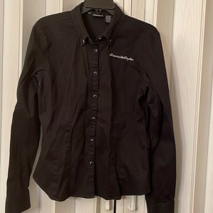 Harley-Davidson Black Racing Shirt Size XL